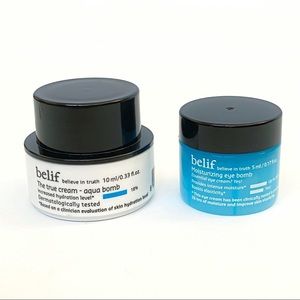 BELIF The true cream Aqua bomb water moisturizer lotion moisturizing eye bomb